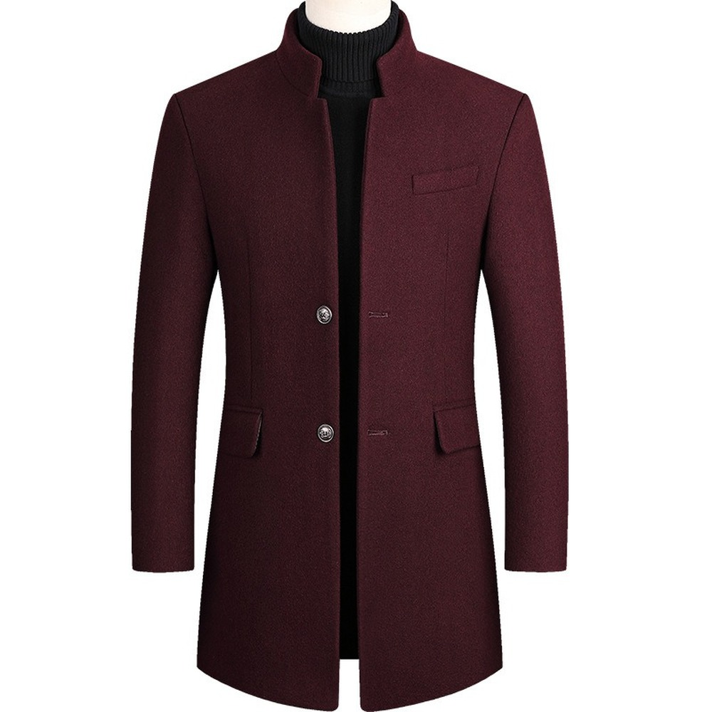 Cardigans-manches-longues-coupe-couvertes-pour-hommes-manteau-en-m-lange-veste-tremp-e-monochromatique-combinaison-2